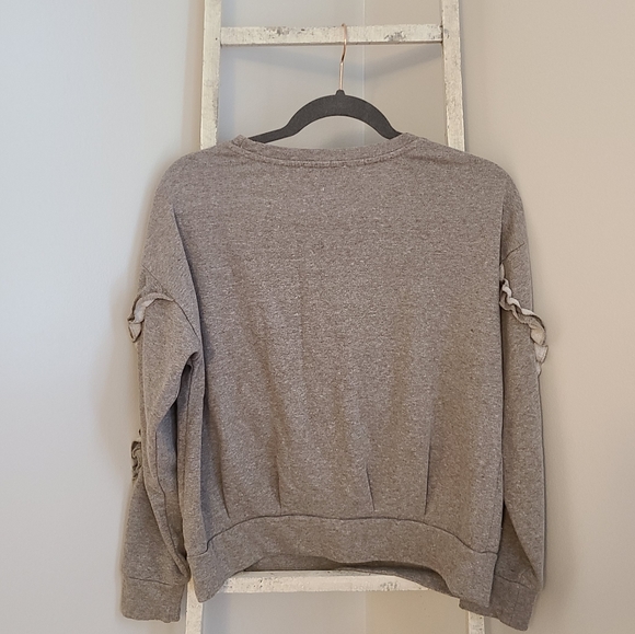 Vintage America♡Ruffle Embellished embroidered top - Picture 5 of 6